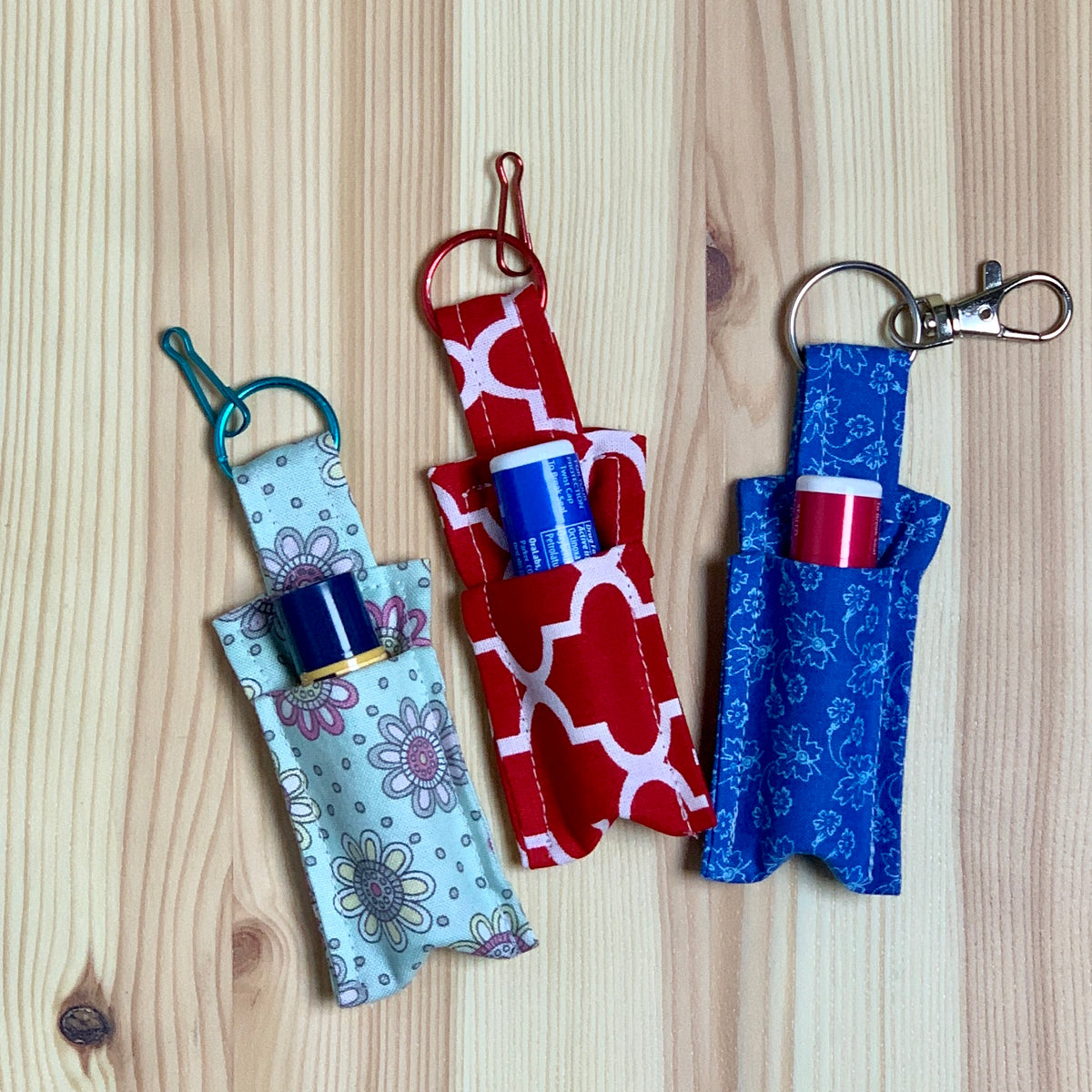 Lip Balm Keychain DIY Sew Outside the Box