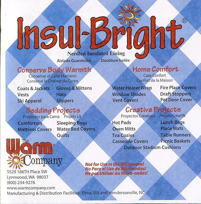 Insul-Bright Insulating Utility Fabric